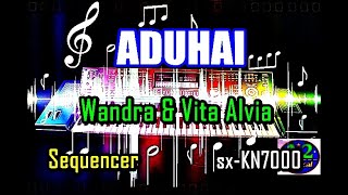 Aduhai Remix - Wandra \u0026 Vita Alvia | Karaoke | sx-KN7000