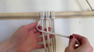 Beginner Macramé Knots