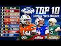 Top 10 ACC Football Teams Ranked 👀 | Why Miami, SMU &amp; Georgia Tech Are In My Top 3