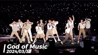 [4K] FANCAM 💎 240330 세븐틴 음악의신 God of Music | SEVENTEEN FOLLOW AGAIN INCHEON 직캠