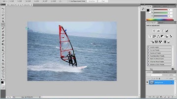 Photoshop CS5 - How to Straighten a Crooked Image