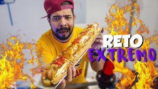 HACIENDO RETO del Hot Dog MÁS GRANDE de MÉXICO  / Comida GIGANTE