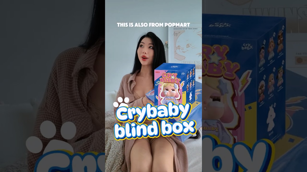 Unboxing Pop Mart Crybaby Shiny Shiny Air Fragrance ✨ Rare