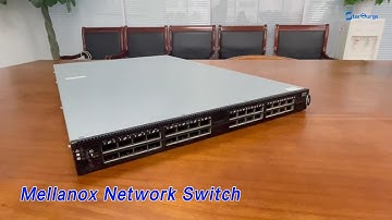 Ethernet Mellanox Network Switch 25 / 100GbE 2.0Tb/s Cumulus Linux