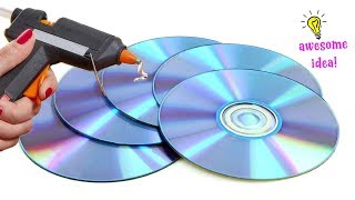 6 SMART WAYS TO REUSE/RECYCLE OLD CDS|Best Reuse Ideas