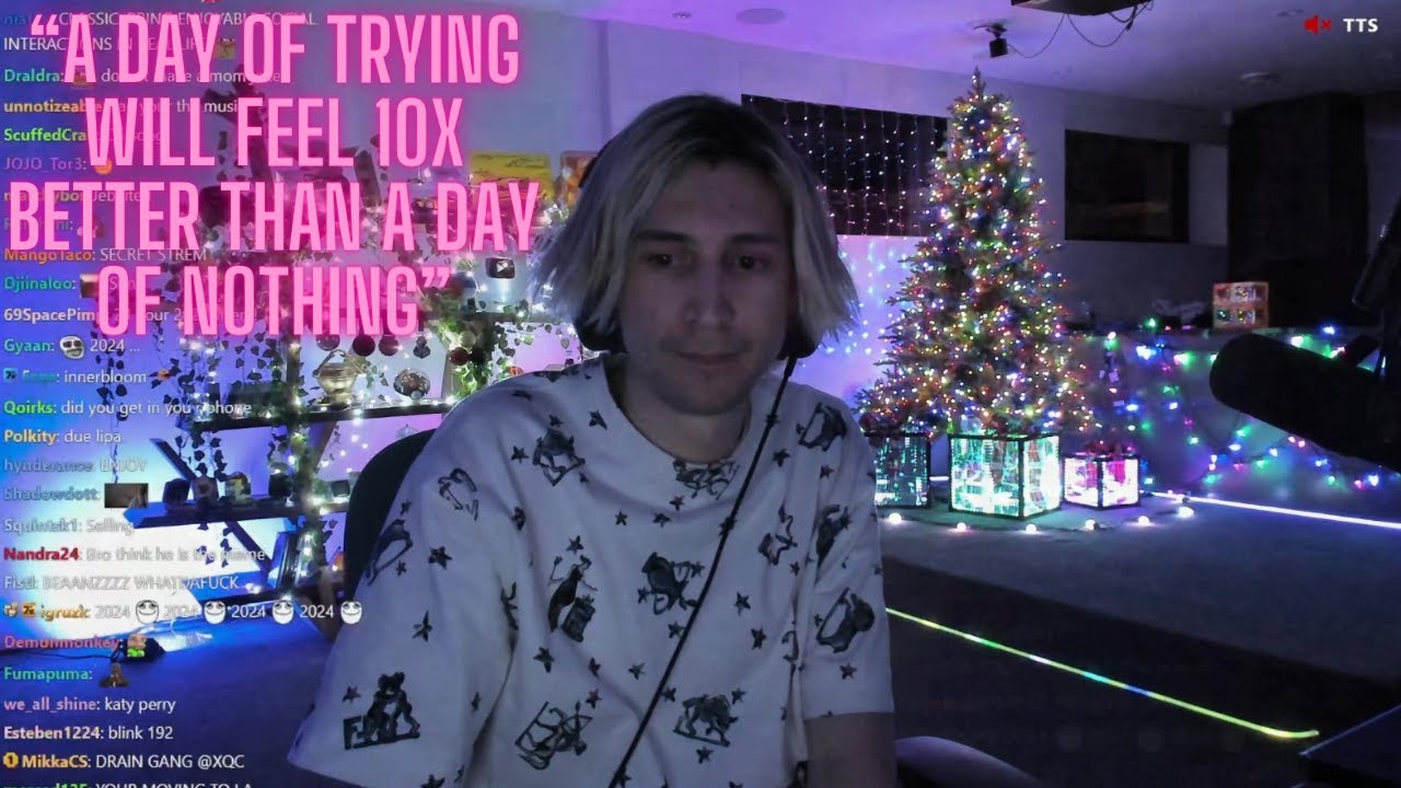 xQc's Last Message Before 2024 YouTube