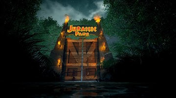 Jurassic Park Entrance - Unreal Engine 4