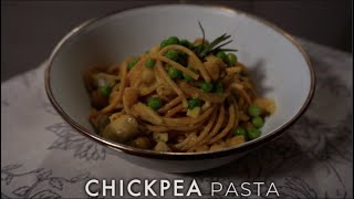 Quick Chickpea Pasta Tutorial l Vegetarian, Easy, WFPB