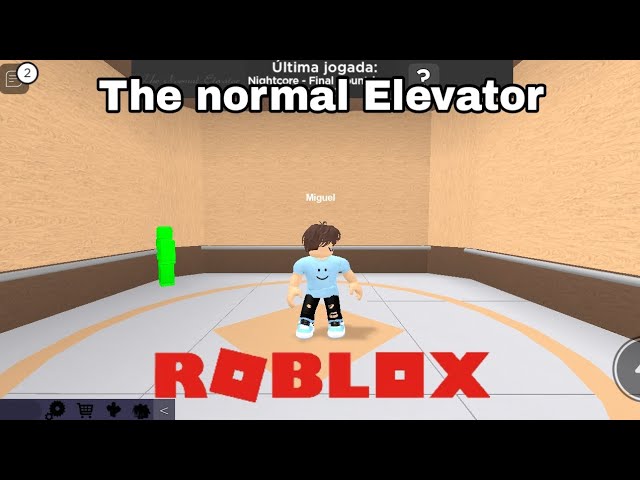 Roblox - ELEVADOR MUITO ENGRAÇADO (The Normal Elevator)