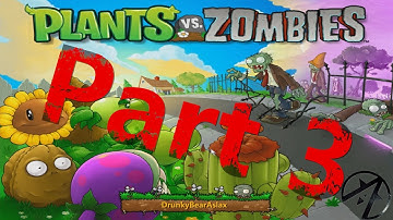 Plants vs Zombies - Gameplay Walkthrough - Level 3-1 to 3-10