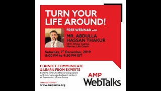 AMP WebTalk   How to turn your life around by Abdulla Hassan screenshot 3