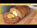 Increíble receta con Carne Molida | Rollo de Carne Molida Relleno económico y fácil de preparar