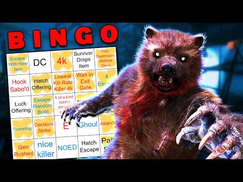 This Challenge Might Be IMPOSSIBLE | Dbd Blackout Bingo