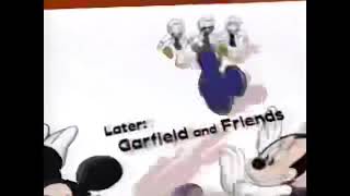 Toon Disney Next Bumper House Of Mouse To Garfield & Friends Late 2004 Version