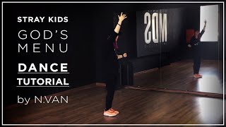 [Dance Tutorial] Stray Kids - 神메뉴(God's Menu) (Count + Mirrored) || RUSSTUTORIAL