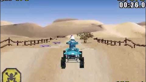 ATV - Quad Power Racing (GBA / Game Boy Advance)  - Vizzed.com GamePlay Mynamescox44 (LongPlay)