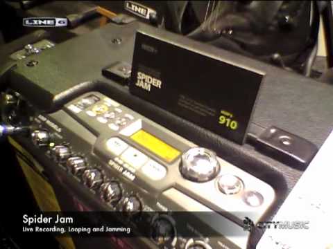 "Record, Loop & Jam" on Line 6 Spider Jam by Peter