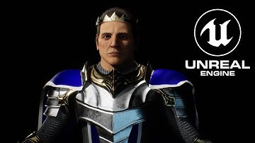 UE4 Live Link + Wrinkle maps Showcase