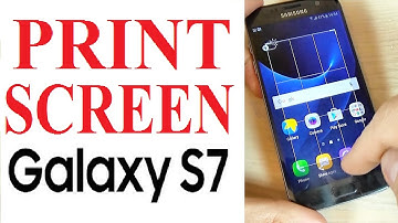 Samsung Galaxy S7, S7 edge - How to Take Screenshot/ Print screen/ Capture
