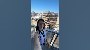 So I moved downtown..🫢👀 #highrise #newapartments #citylife