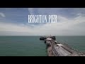 Brighton pier  aerial film