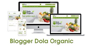 Video 2  - Cài bố cục Blogger Dola Organic