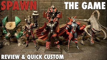 Todd McFarlane’s Spawn The Game-Pressman-Quick Custom & Review