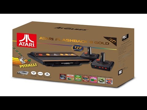 Atari Flashback 8 Gold: Aimed at retro fashion with HDMI wireless controllers and 120 games.