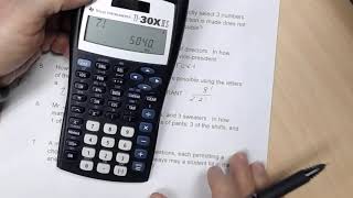 Permutations and Combination Problems Part 3