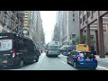 DRIVING IN DOWNTOWN MANHATTAN [4K/60]