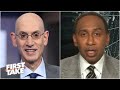 Stephen A. reacts to the NBA's 100-page handbook on life in 'the bubble' for players | First Take