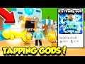 My NEW GAME Tapping Gods IS FINALLY OUT!! (Roblox)