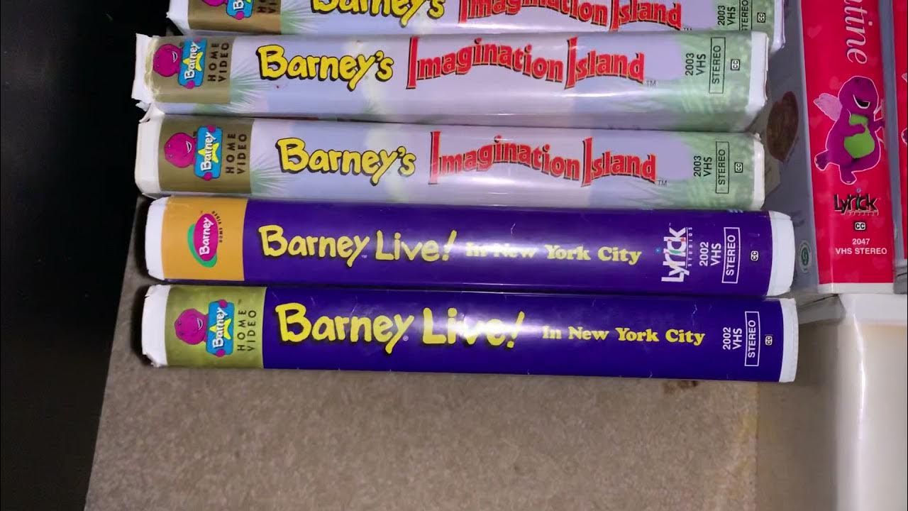 My Barney VHS Collection YouTube