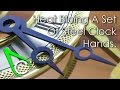 Spare Parts #12 - Heat Bluing A Set Of Steel Clock Hands