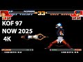 KOF '97 Longplay | Expert Level 8 🔥 Ryo Sakazaki, Iori Yagami, Benimaru | 4K 60FPS Gameplay