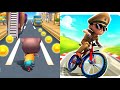 Cat runner VS Little Singham Cycle Race Android New Update Gameplay