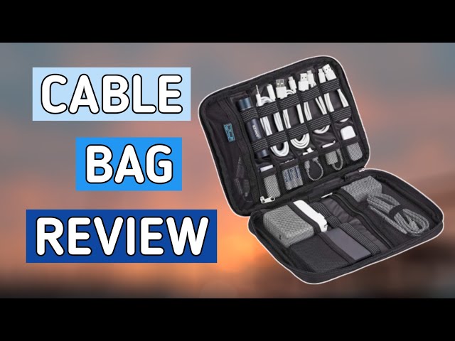 INATECK Elektronik Case, Gadget Organizer Tasche, USB Kabel