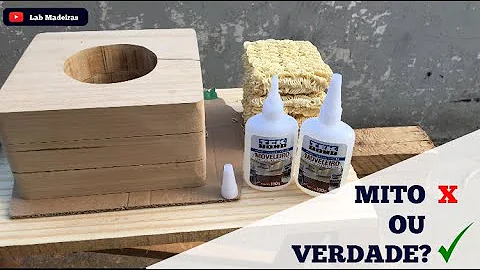 Como tapar buraco na madeira com miojo?