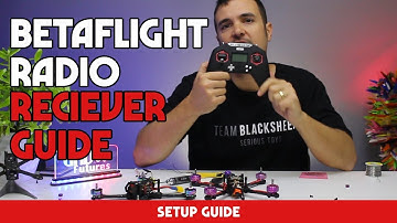 HOW TO setup betaflight, Uarts & install receiver + bind it to your radio GUIDE
