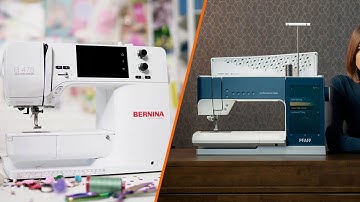 Pfaff vs. Bernina naaimachines: wie doet het beter?