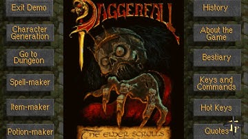 Daggerfall Demo - Main Theme Music Remastered