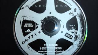 Pete Townshend &amp; The Who - The Rock (Demo) - Quadrophenia Director&#39;s Cut