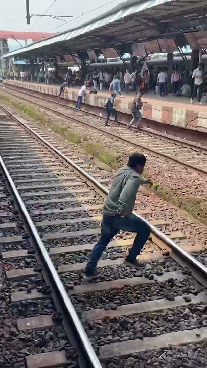 ￼￼￼￼ Crossing Track 😱 Train Accident point ￼￼#shorts #train #accidentnews