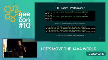 GeeCON 2018: Volker Simonis - Class Data Sharing in the HotSpot VM