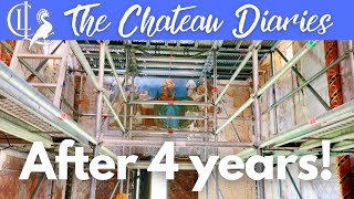 The Chateau's Chapel Restoration has FINALLY started!
