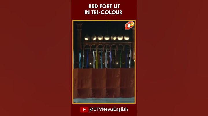 Independence Day 2024: Red Fort Shines With Bright Tri-Colour Lights