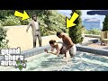 What Do Franklin And Amanda Do In The Pool In GTA 5? (Michael Caught Them)