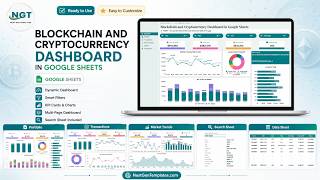 Blockchain and Cryptocurrency Dashboard in Google Sheets