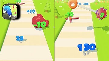 Number Run 3D 1️⃣2️⃣3️⃣ NEW UPDATE!! All Levels Gameplay Android,iOS