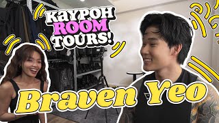 Braven Yeo's Home Studio?! | KAYPOH ROOM TOURS EP24